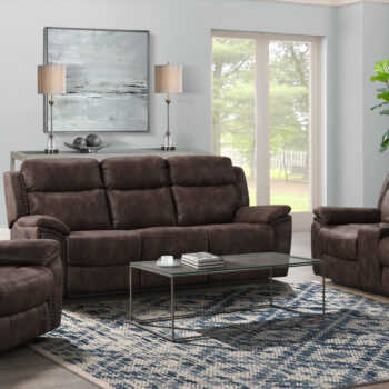 sierra reclining console loveseat