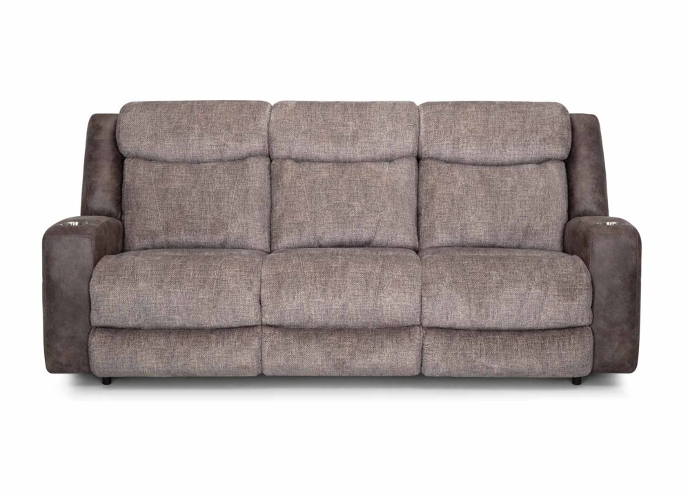 Carver Two-Tone Reclining Sofa - Lott Furniture Company